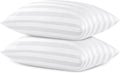 Queen Size Pillows for Side and Back Bed Pillows for Sleeping 2 Pack Sleepers Super Soft Down Alternative Microfiber Filled Pillows 20 x 30 Inches